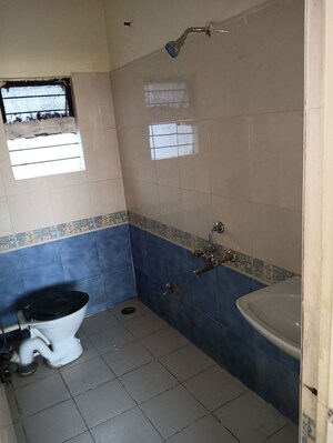 Bathroom in 2 BHK Apartment at Madhuban Society, Vishrantwadi – for Rent