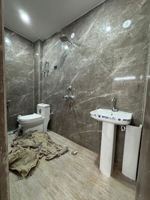 Bathroom in 1 BHK Apartment at Chattarpur – for Rent