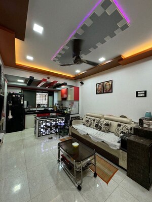 Living Room in 1 BHK Apartment at Siddharth Enclave Mumbai, Lower Parel – for Rent