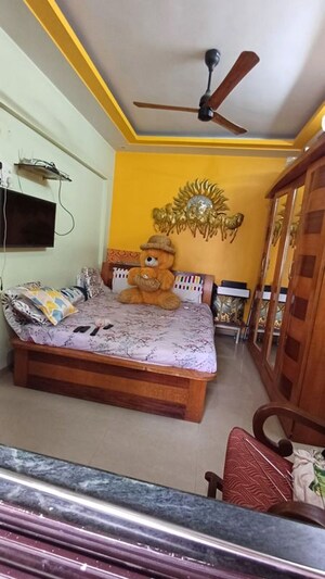 Bedroom in 2 BHK Apartment at Bhushan Park View CHS, Borivali West – for Rent