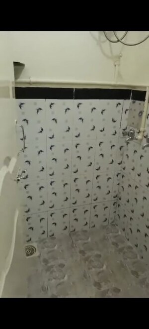 Bathroom in 1 BHK Apartment at Mhada Building Parel, Parel – for Rent