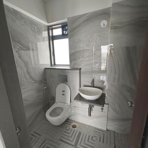 Bathroom in 3 BHK Apartment at Marathon Monte South, Byculla West – for Rent