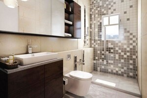 Bathroom in 2 BHK Apartment at Kalpataru Magnus, Bandra East – for Sale