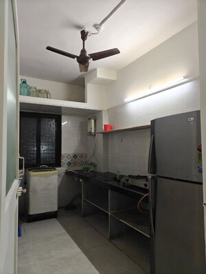 Kitchen in 1 BHK Apartment at Juhu – for Rent