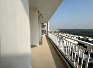 Balcony in 3 BHK Apartment at Motia Blue Ridge, Dhakoli – for Sale