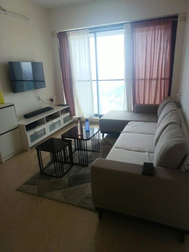 Living Room, dosti-eastern-bay 2 Bedroom 666 Sq.Ft. Apartment In Wadala Mumbai 10644546