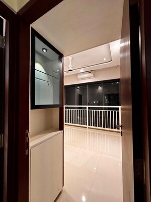 Building Lobby in 2 BHK Apartment at Dynamix Divum, Malad East – for Rent