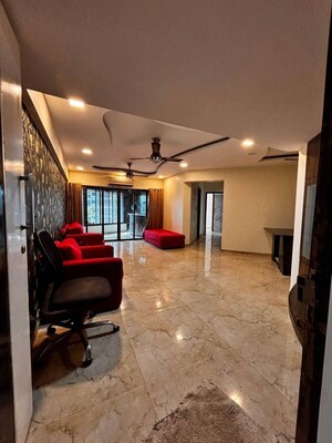 Living Room in 2 BHK Apartment at Maharaja Retreat CHS, Goregaon East – for Rent