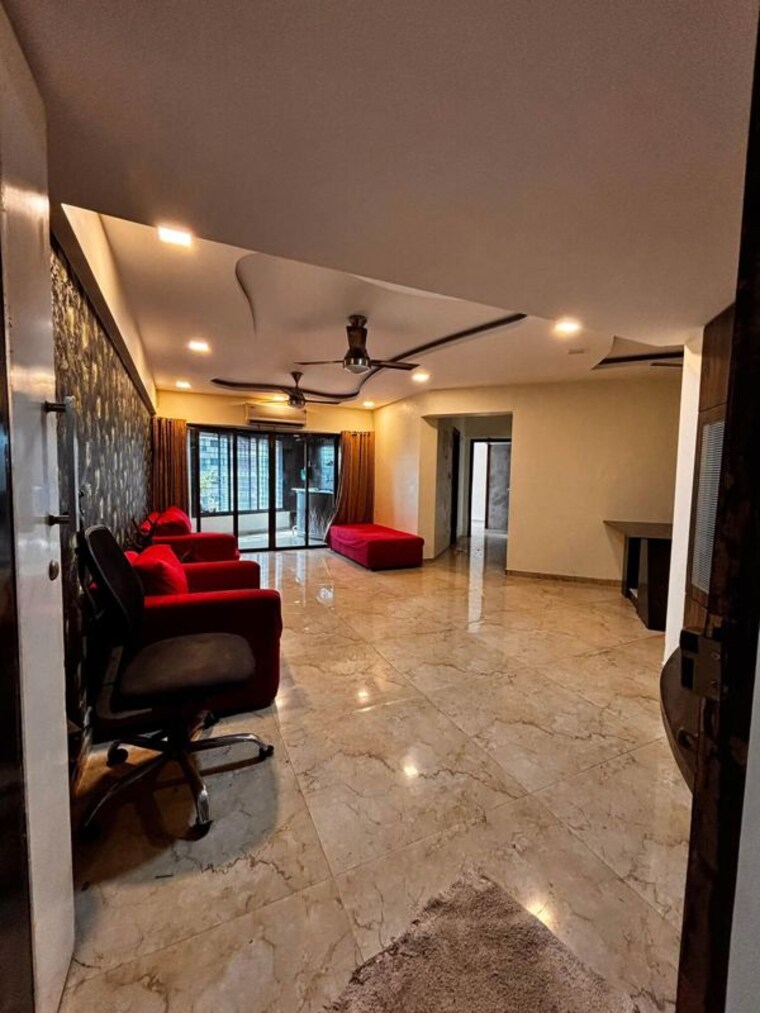 Living Room, maharaja-retreat-chs 2 Bedroom 1000 Sq.Ft. Apartment In Goregaon East Mumbai 10644566