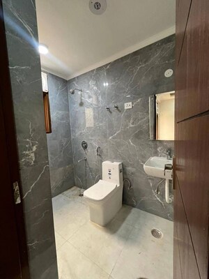 Bathroom in 2 BHK Apartment at Sainik Farm – for Rent