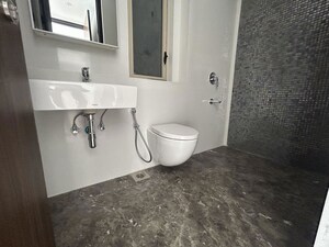 Bathroom in 3 BHK Apartment at Lodha The Park, Worli – for Rent