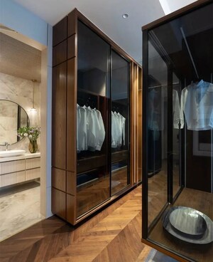 Bathroom in 2 BHK Apartment at Lodha The Park, Worli – for Rent