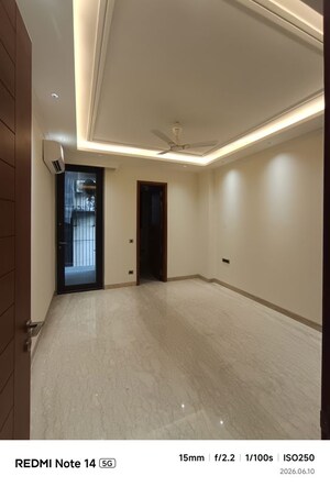 Master Bedroom in 3 BHK Builder Floor at Greater Kailash I – for Rent