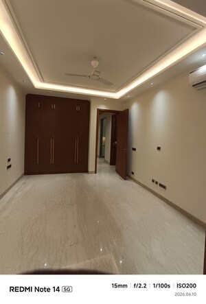 Master Bedroom in 3 BHK Builder Floor at Greater Kailash I – for Rent