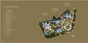 Master Plan in 3 BHK Apartment at Piramal Mahalaxmi, Mahalaxmi – for Rent