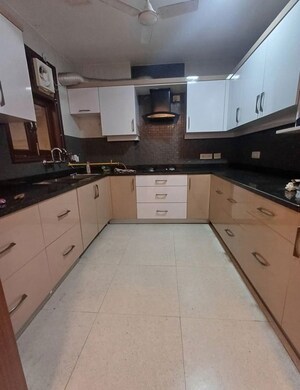 Kitchen in 3 BHK Builder Floor at Chittaranjan Park – for Rent