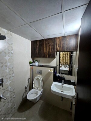 Bathroom in 2 BHK Apartment at Bren Northern Lights, Jakkuru – for Rent