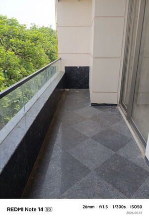 Balcony in 3 BHK Builder Floor at Chittaranjan Park – for Rent