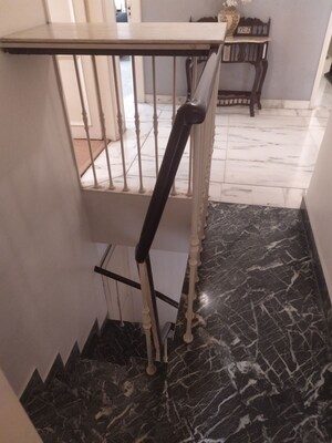 Staircase in 3.5 BHK Builder Floor at Greater Kailash I – for Rent