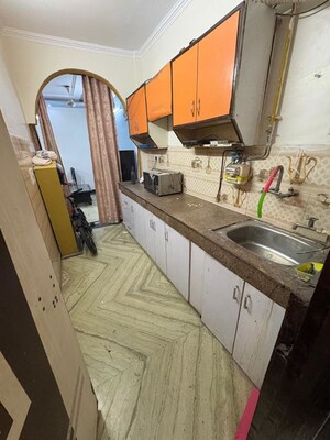 Kitchen in 2 BHK Builder Floor at Govindpuri – for Rent