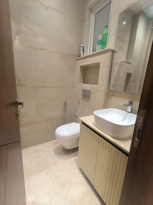 Attached Bathroom in 3 BHK Builder Floor at Chittaranjan Park – for Rent