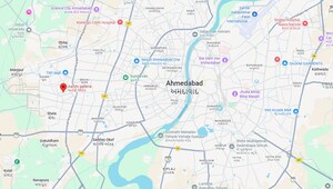  Shop – Map Location View at South Bopal - for Rent