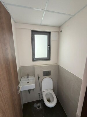 Bathroom in 1 BHK Apartment at Piramal  Vaikunth Cluster 4, Balkum Pada – for Rent
