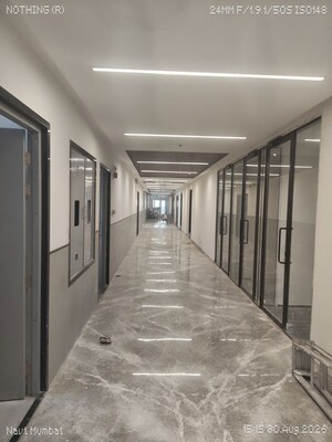 Building Lobby in  Office Space at Plutonium Business Park, Turbhe – for Rent