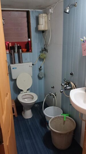 Bathroom in 1 BHK Apartment at Sukh Raj Apartment, Malad West – for Rent