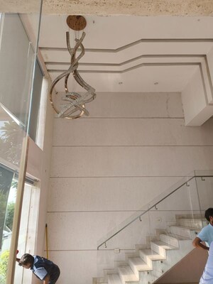 Bathroom in 3.5 BHK Apartment at Microtek Greenburg, Sector 86 – for Rent