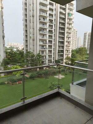 Balcony in 3.5 BHK Apartment at Microtek Greenburg, Sector 86 – for Rent