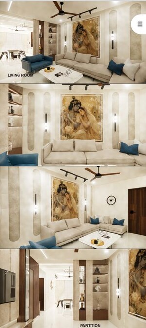 Floor Plan in 3 BHK Apartment at Praneeth KKRs Pranav Jaitra, Hydernagar – for Rent