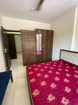 Bedroom in 2 BHK Apartment at Gurukrupa Marina Enclave, Malad West – for Rent