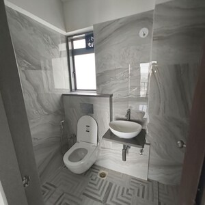 Bathroom in 2 BHK Apartment at Paradise Sai Mannat, Kharghar – for Rent