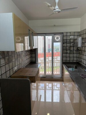 Kitchen in 2 BHK Apartment at L And T Seawoods Residences, Seawoods – for Rent