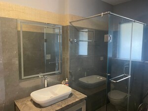Bathroom in 3 BHK Builder Floor at Sector 27 – for Rent