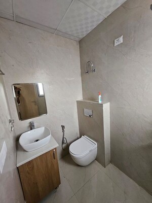 Bathroom in 3 BHK Builder Floor at Suncity Essel Tower, Sector 28 – for Rent