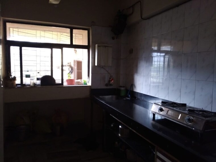 Kitchen, happy-valley 2 Bedroom 600 Sq.Ft. Apartment In Manpada Thane 10644886