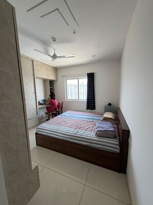 Bedroom in 3.5 BHK Apartment at Prestige Tranquil, Kokapet – for Rent