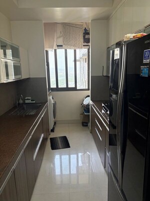 Kitchen in 3 BHK Apartment at The Wadhwa Atmosphere, Mulund West – for Sale