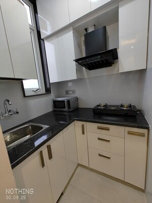 Kitchen in 3 BHK Builder Floor at Sector 27 – for Rent