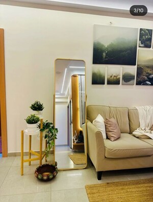 Living Room in 1.5 BHK Apartment at Birla Vanya, Kalyan West – for Rent