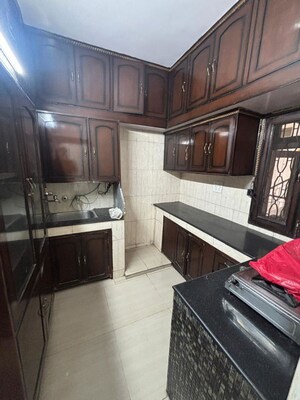 Kitchen in 3 BHK Builder Floor at Naraina – for Rent