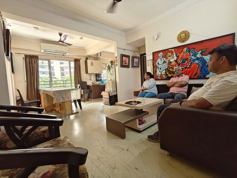 Living Room, exotica-fresco 2.5 Bedroom 1250 Sq.Ft. Apartment In Sector 137 Noida 10504605