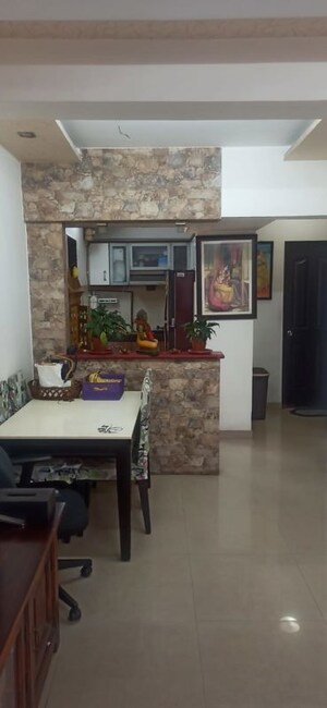 Kitchen in 2 BHK Apartment at Lalani Residency, Kavesar – for Sale