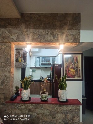 Living Room in 2 BHK Apartment at Lalani Residency, Kavesar – for Sale