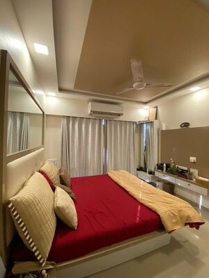 Bedroom in 2 BHK Apartment at Sethia Link View, Goregaon West – for Rent
