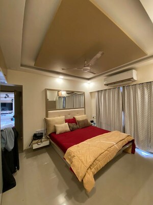 Bedroom in 2 BHK Apartment at Sethia Link View, Goregaon West – for Rent