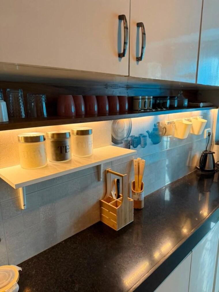 Kitchen, konark-exotica 2 Bedroom 1000 Sq.Ft. Apartment In Wagholi Pune 10645084