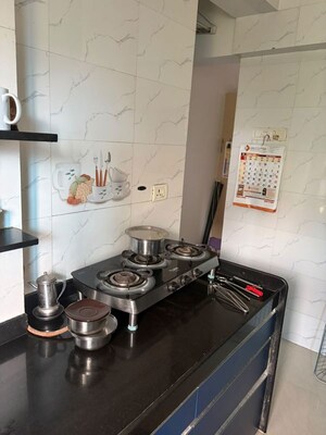Kitchen in 3 BHK Apartment at Borivali West – for Sale
